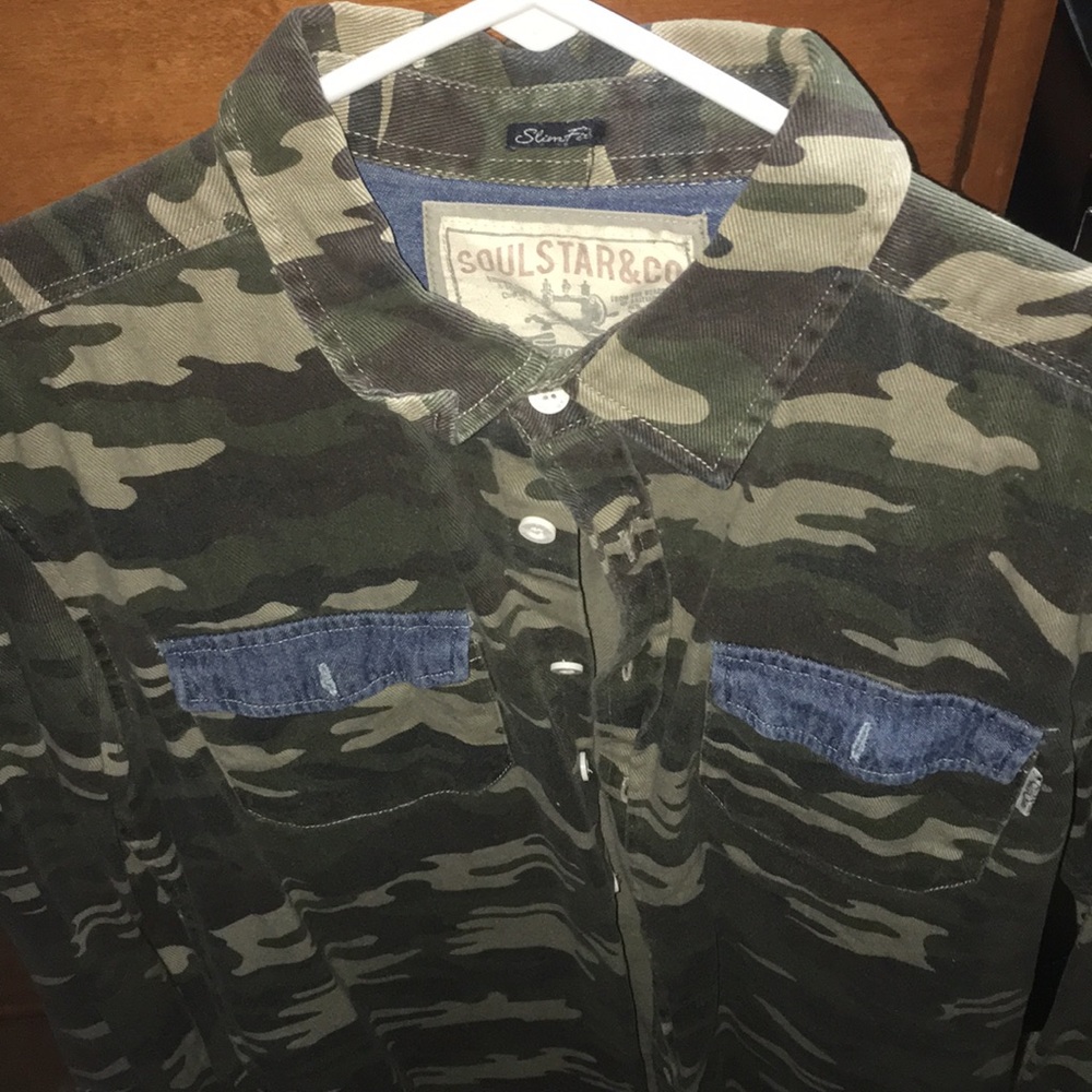 Soul Star and Co Dress shirt Long Sleeve